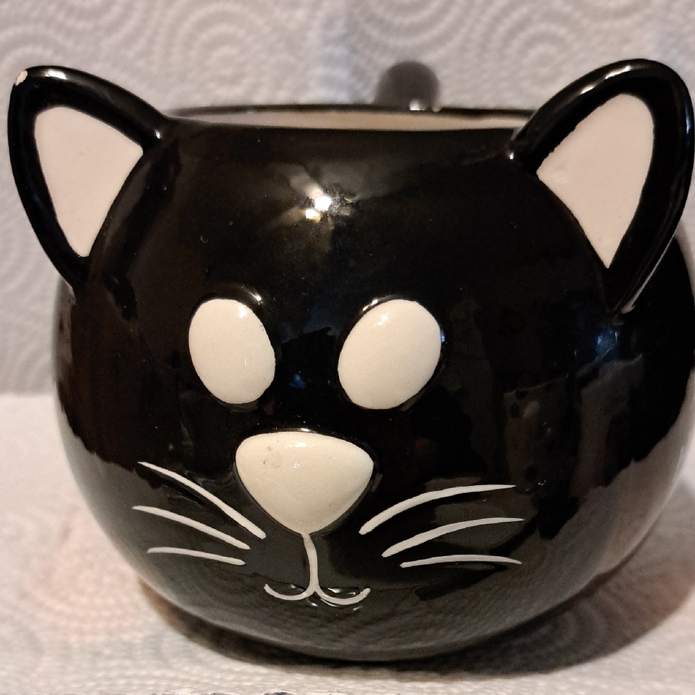 Black Cat Ceramic Mug